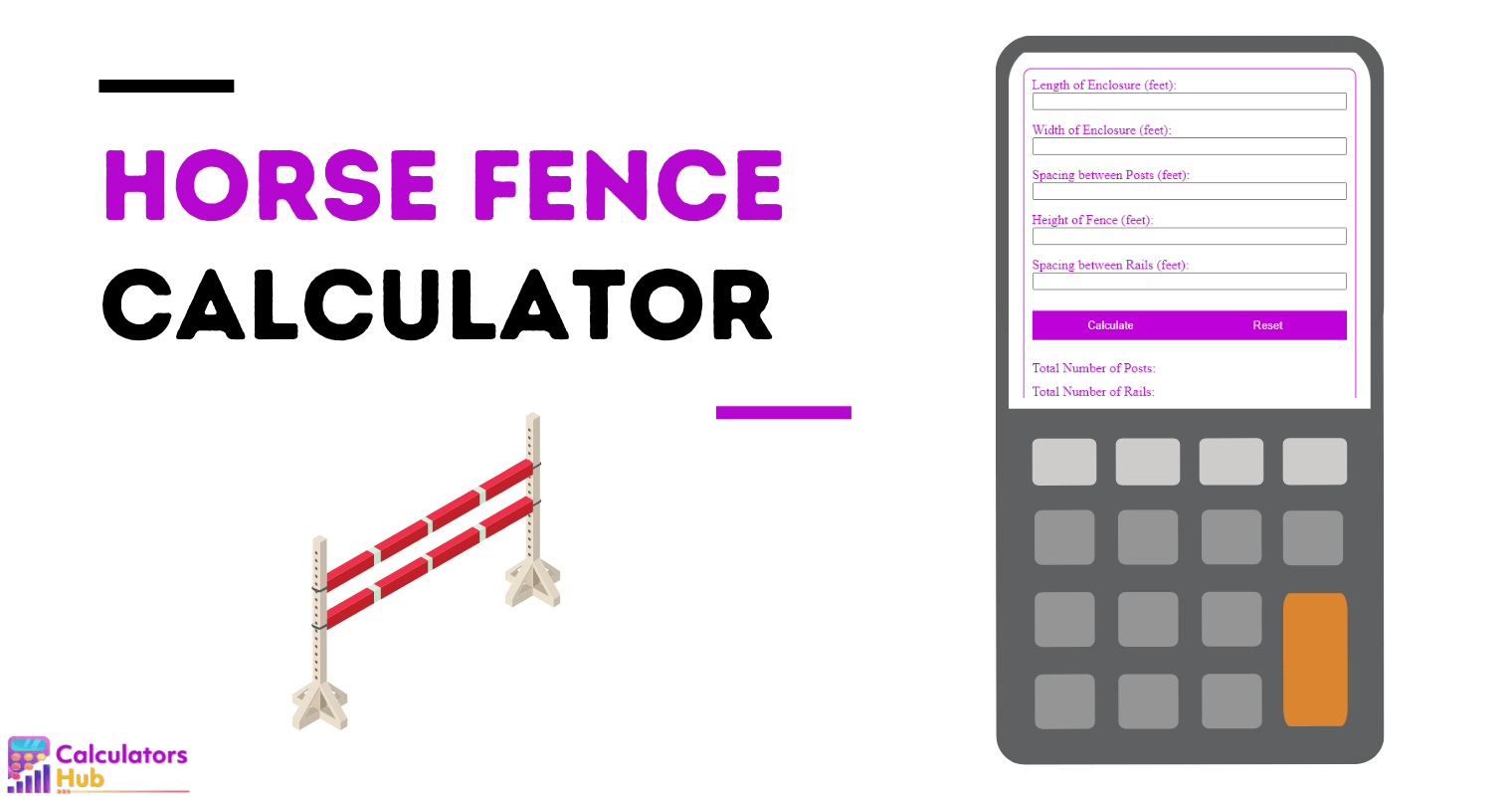 Horse Fence Calculator