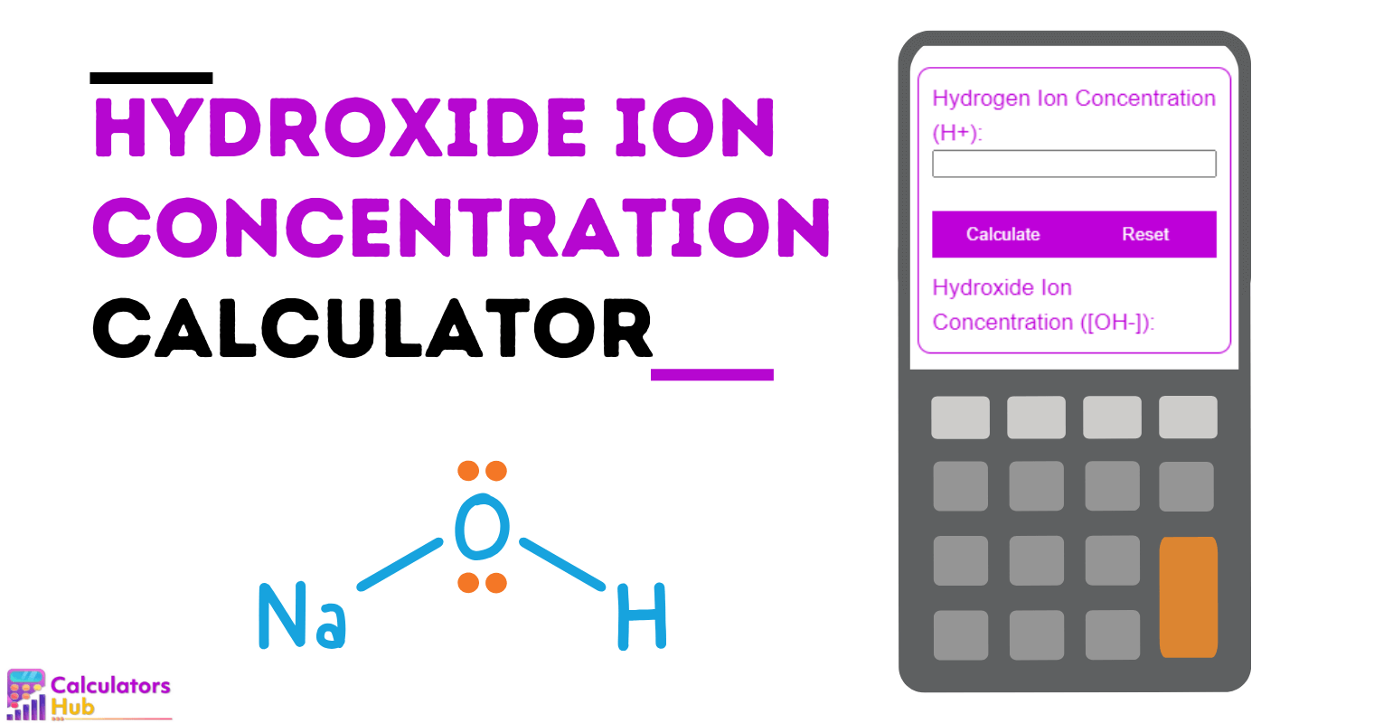 Hydroxide Ion Concentration Calculator