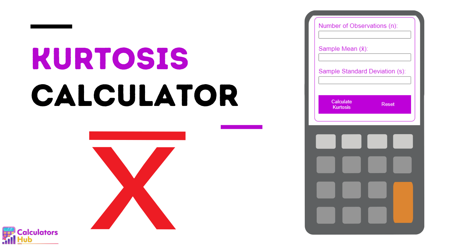 Kurtosis Calculator