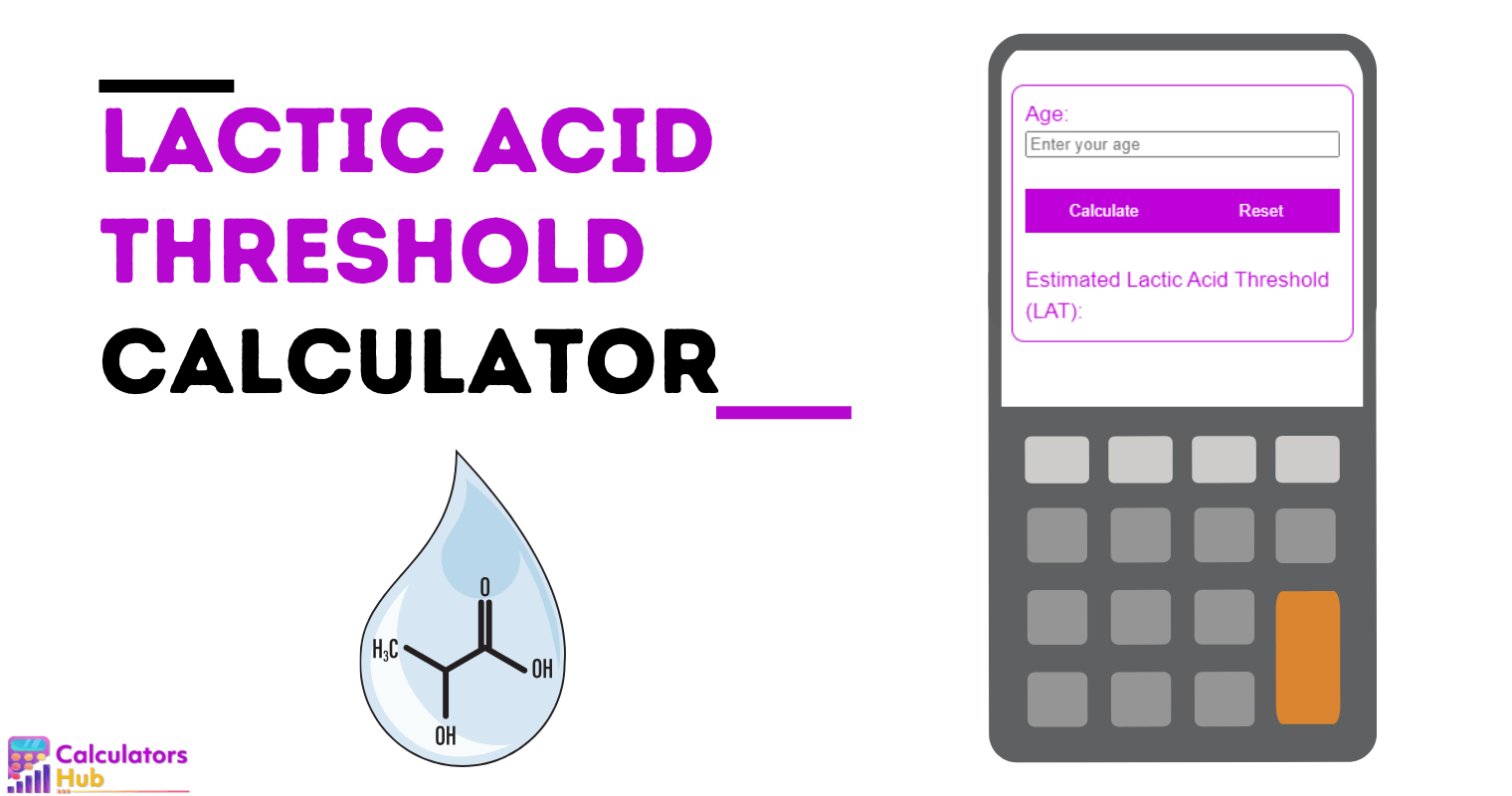 Lactic Acid Threshold Calculator