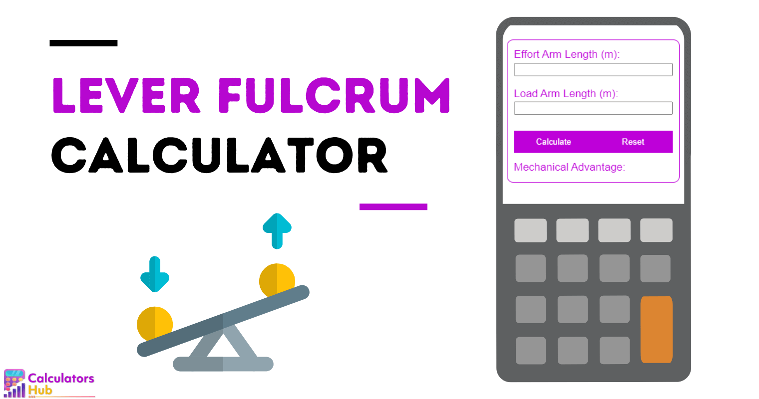 Lever Fulcrum Calculator