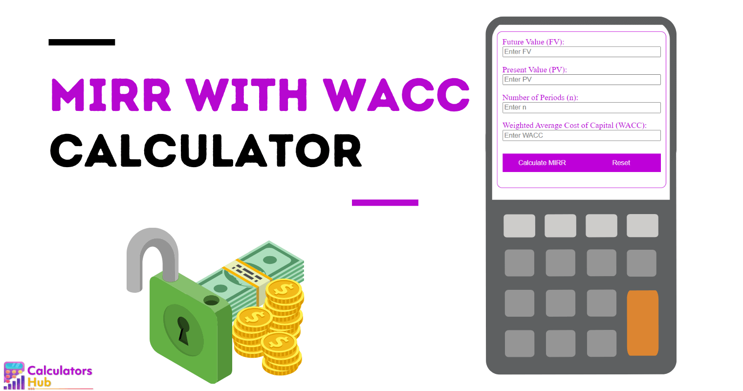 MIRR Calculator with WACC