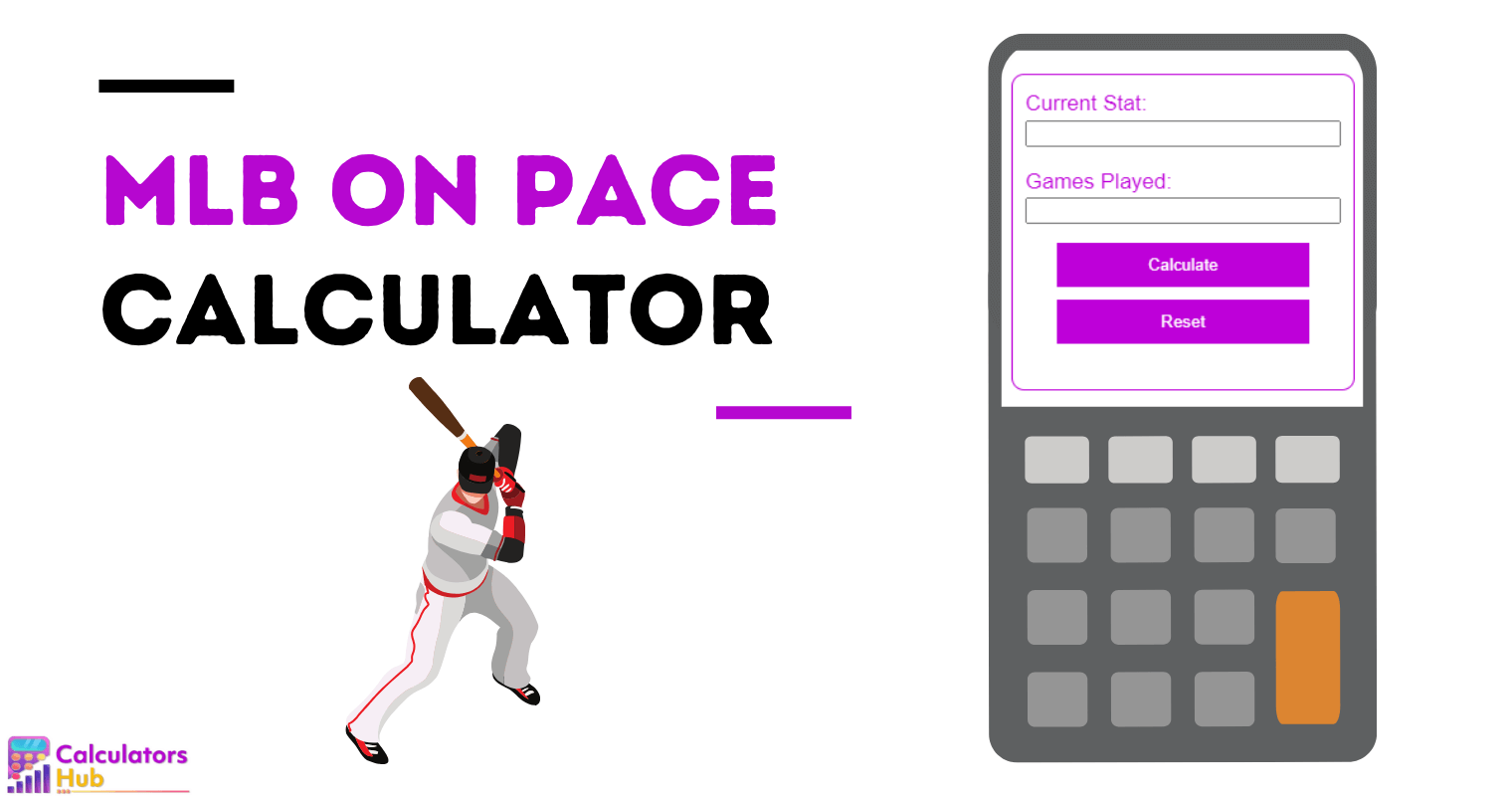 MLB On Pace Calculator