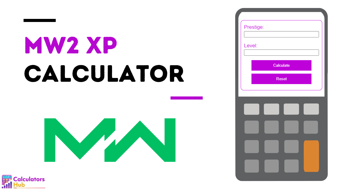 MW2 XP Calculator