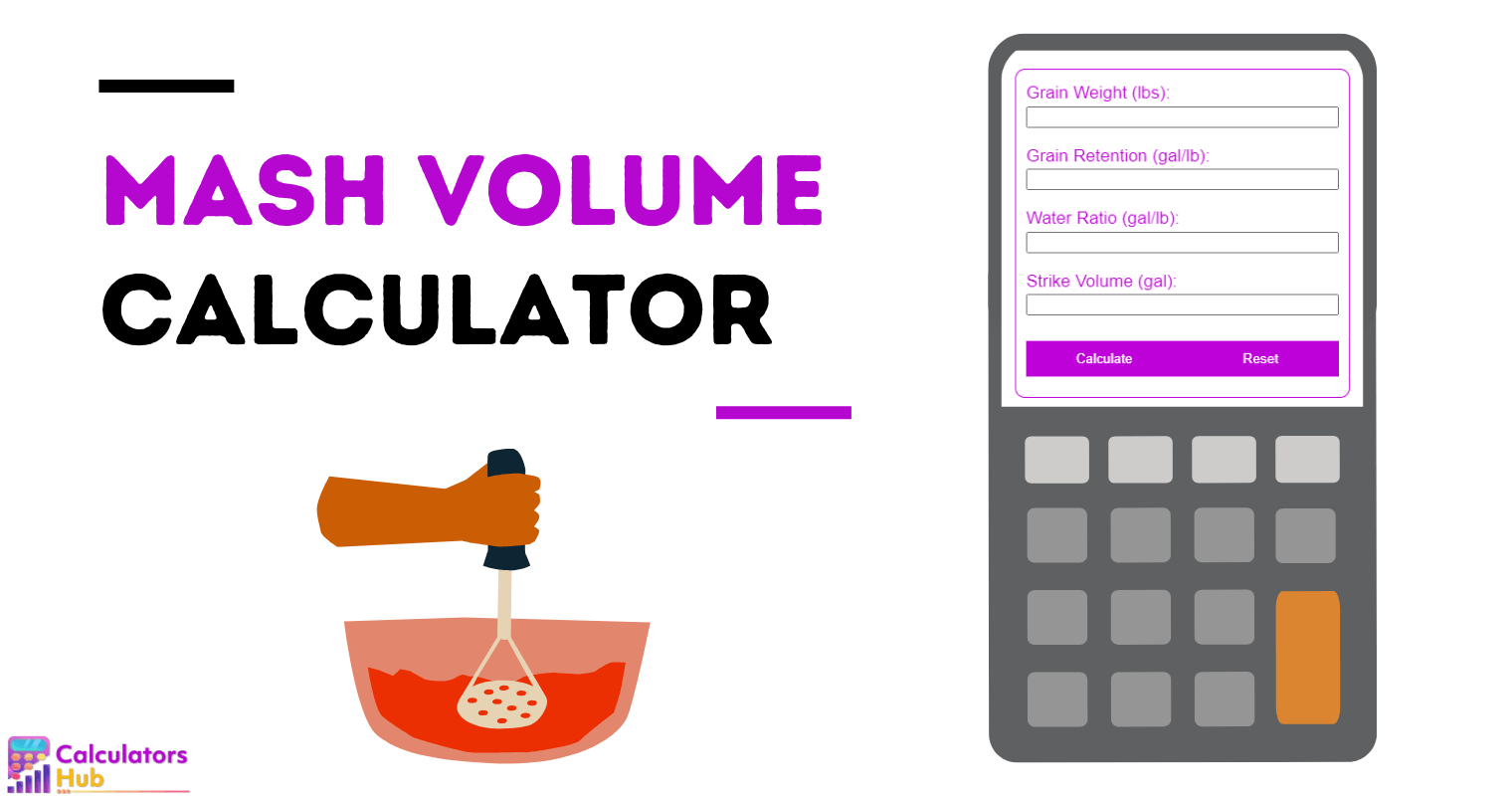 Mash Volume Calculator