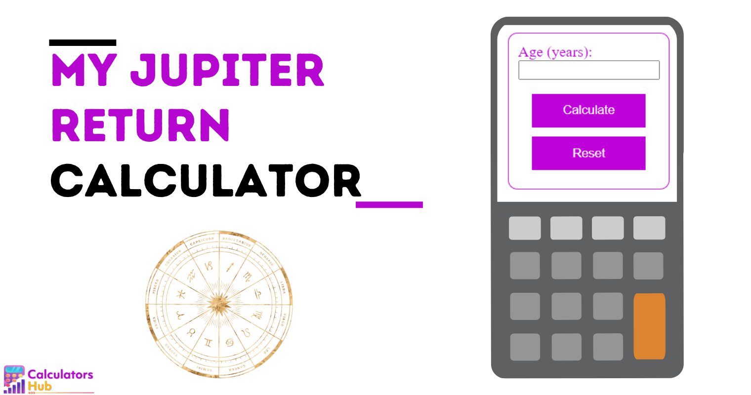 Mi calculadora de retorno de Júpiter