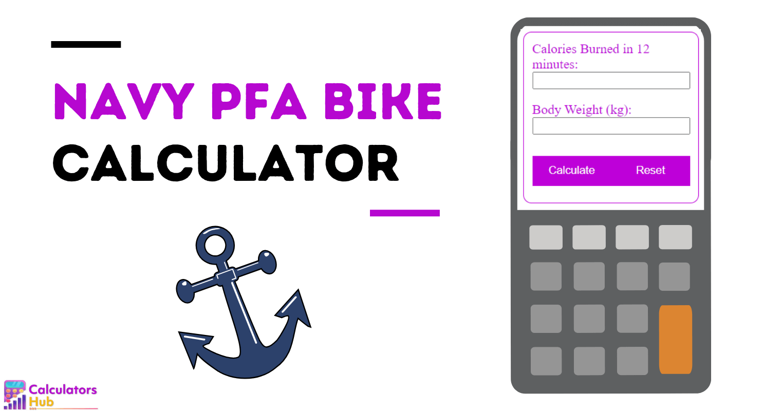 Navy PFA Calculator Bike
