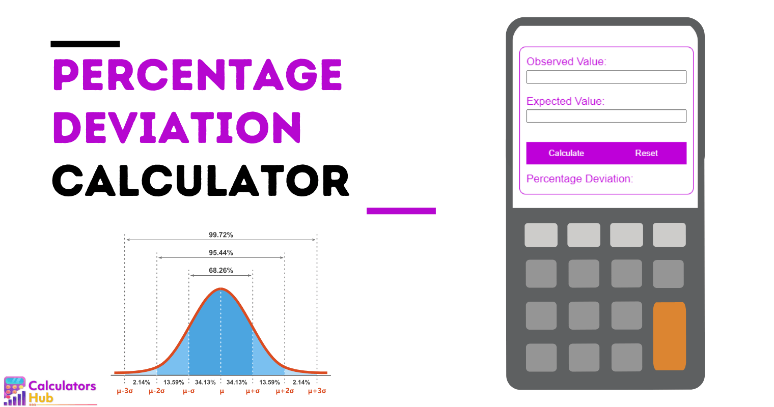 Percentage Deviation Calculator