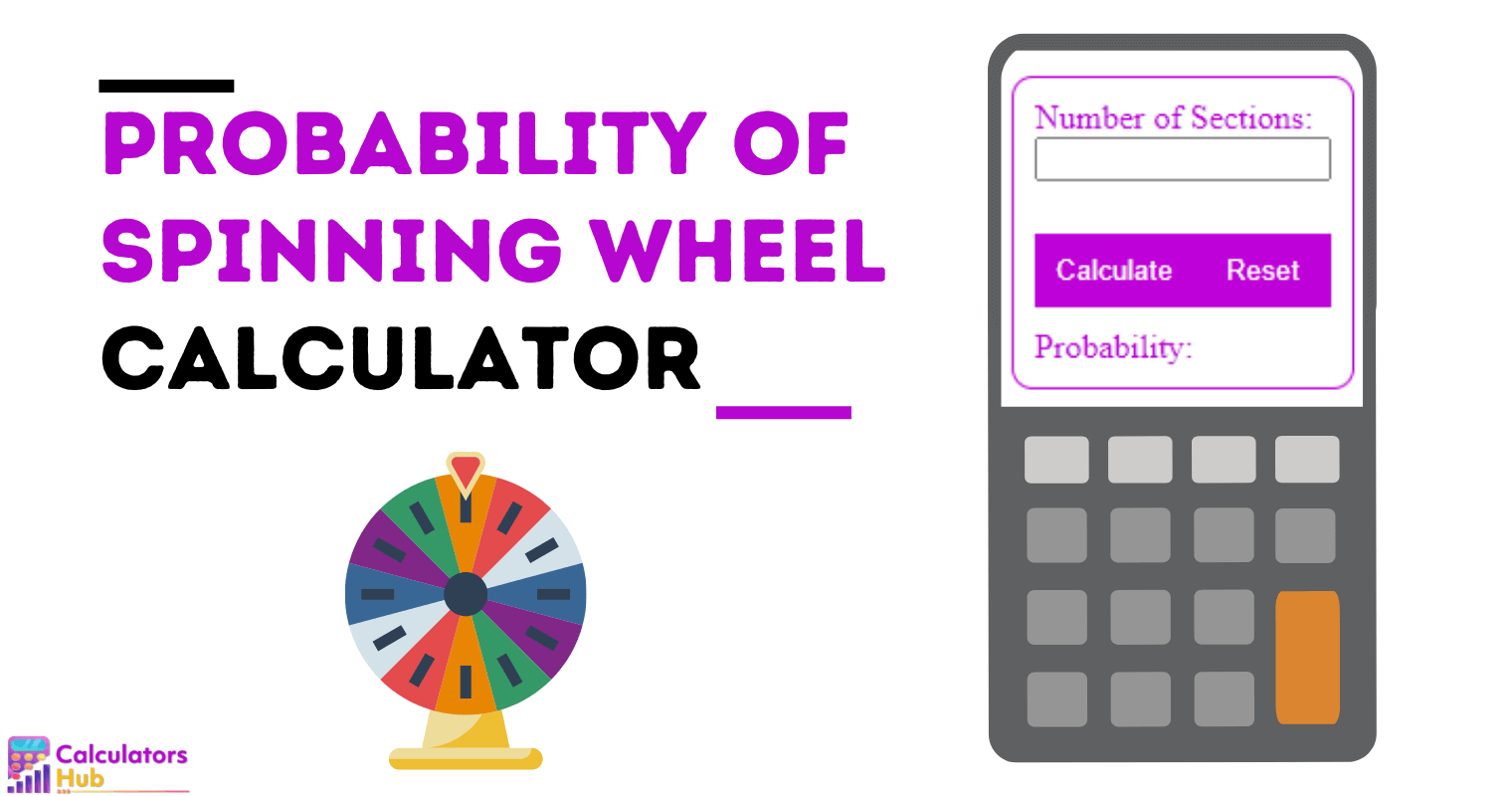 Probability of Spinning Wheel Calculator