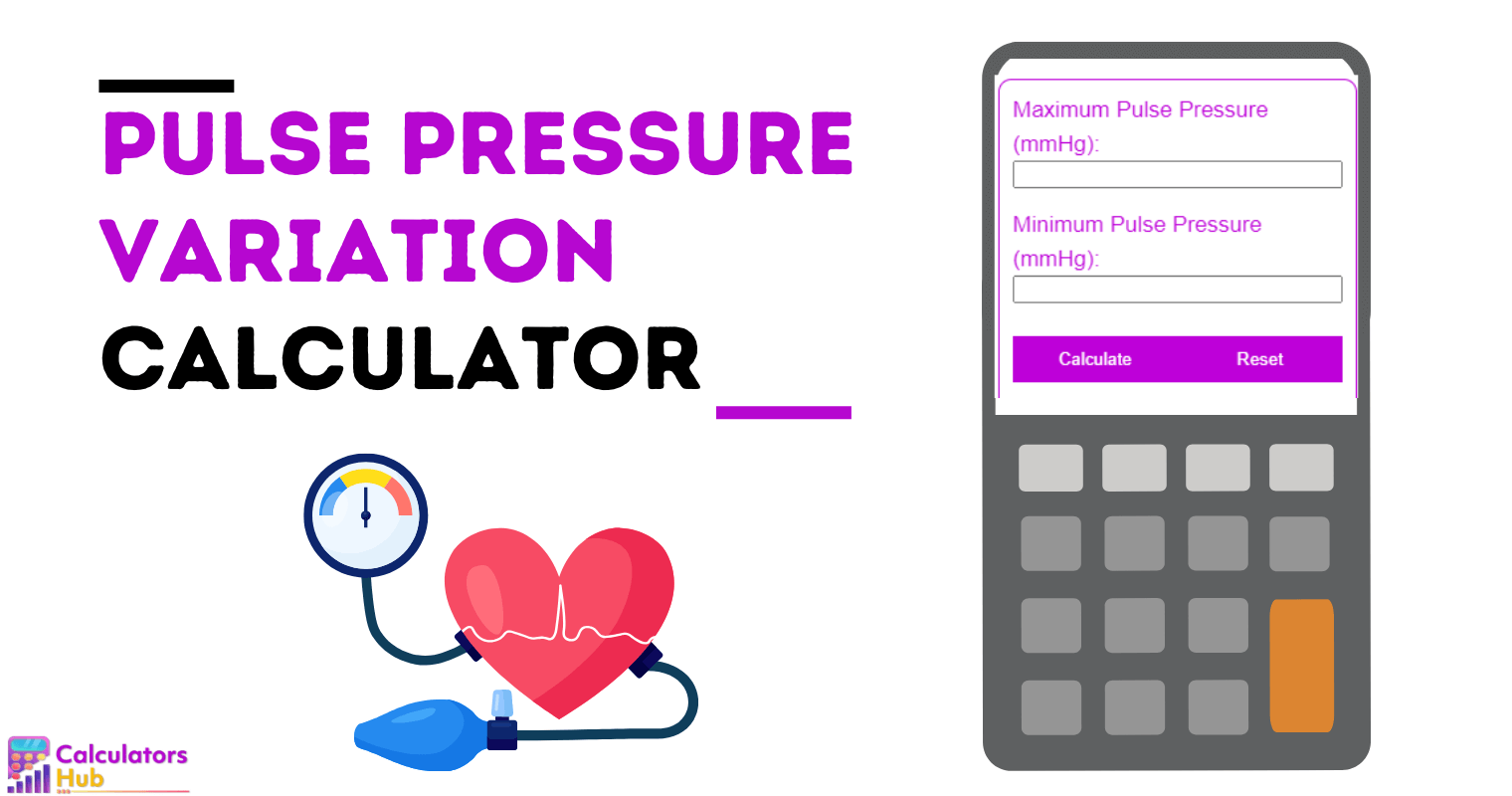 Pulse Pressure Variation Calculator