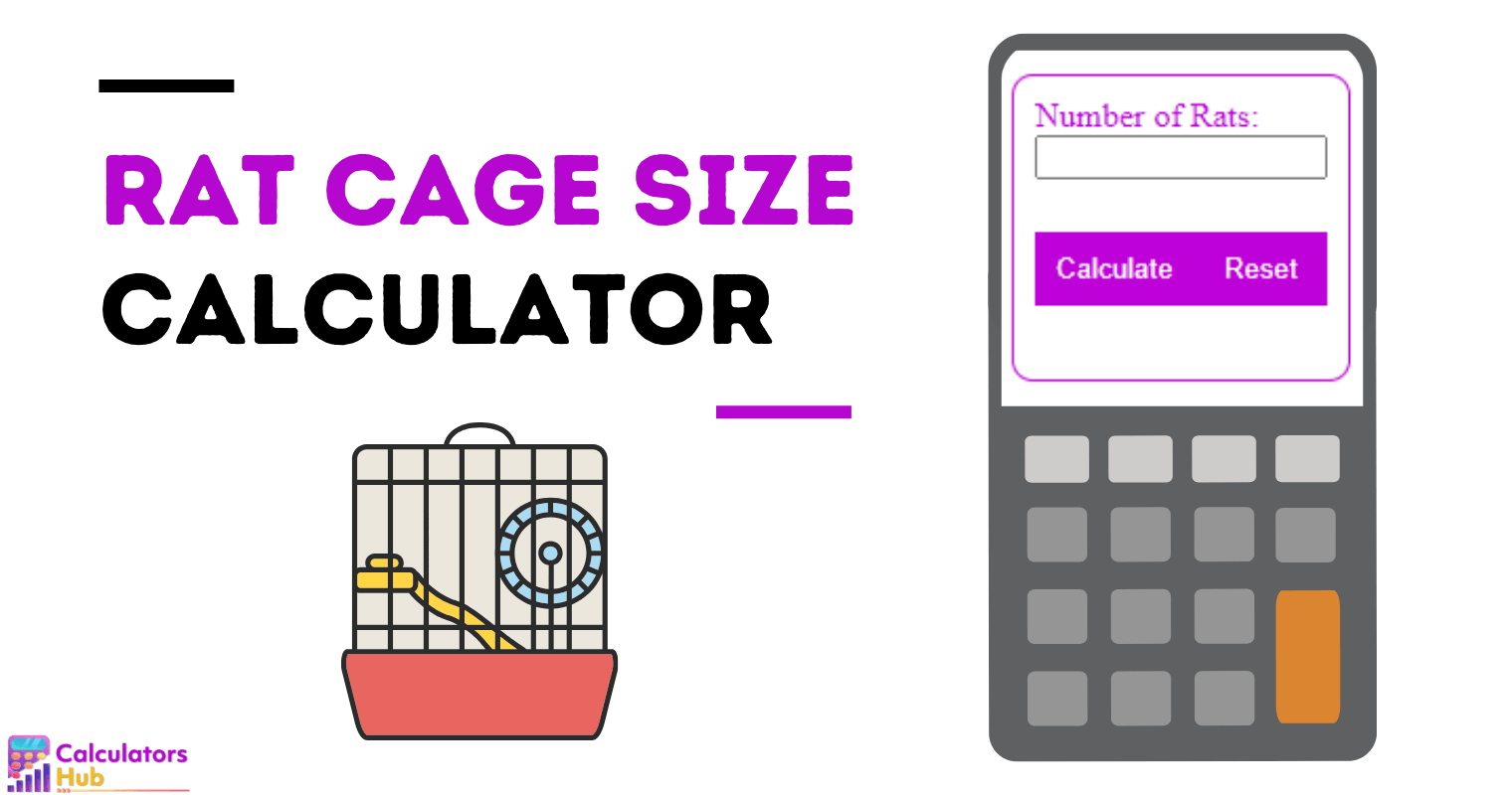 Rat Cage Size Calculator