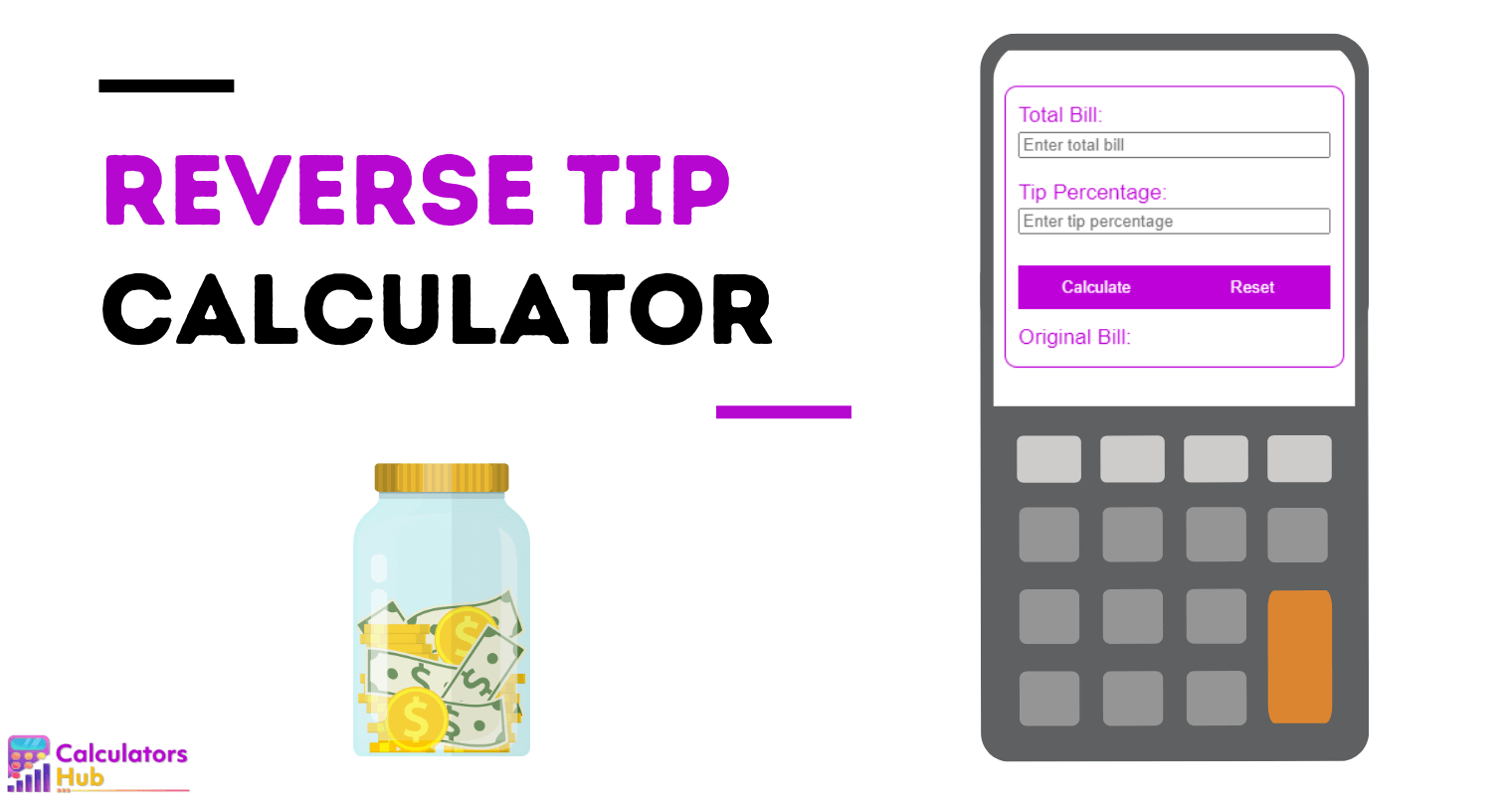 Reverse Tip Calculator