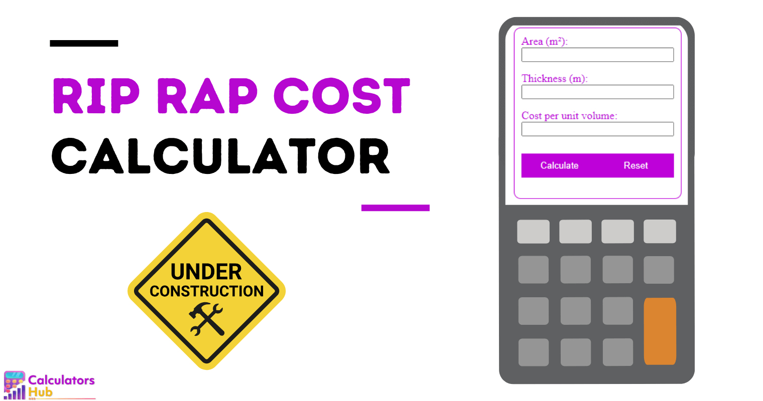Rip Rap Cost Calculator