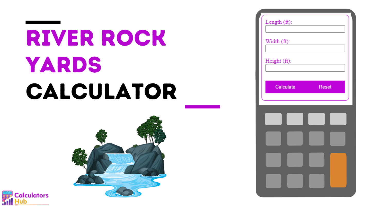 River Rock Calculator Yards