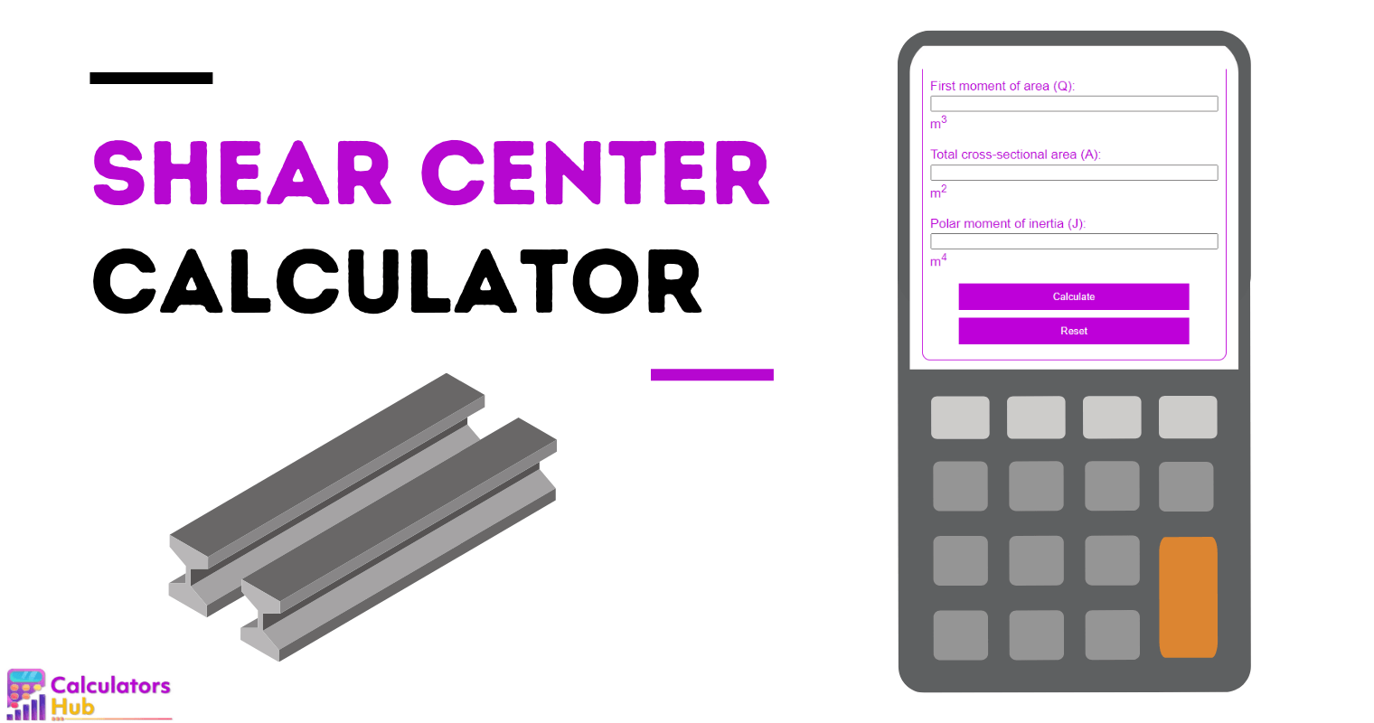 Shear Center Calculator