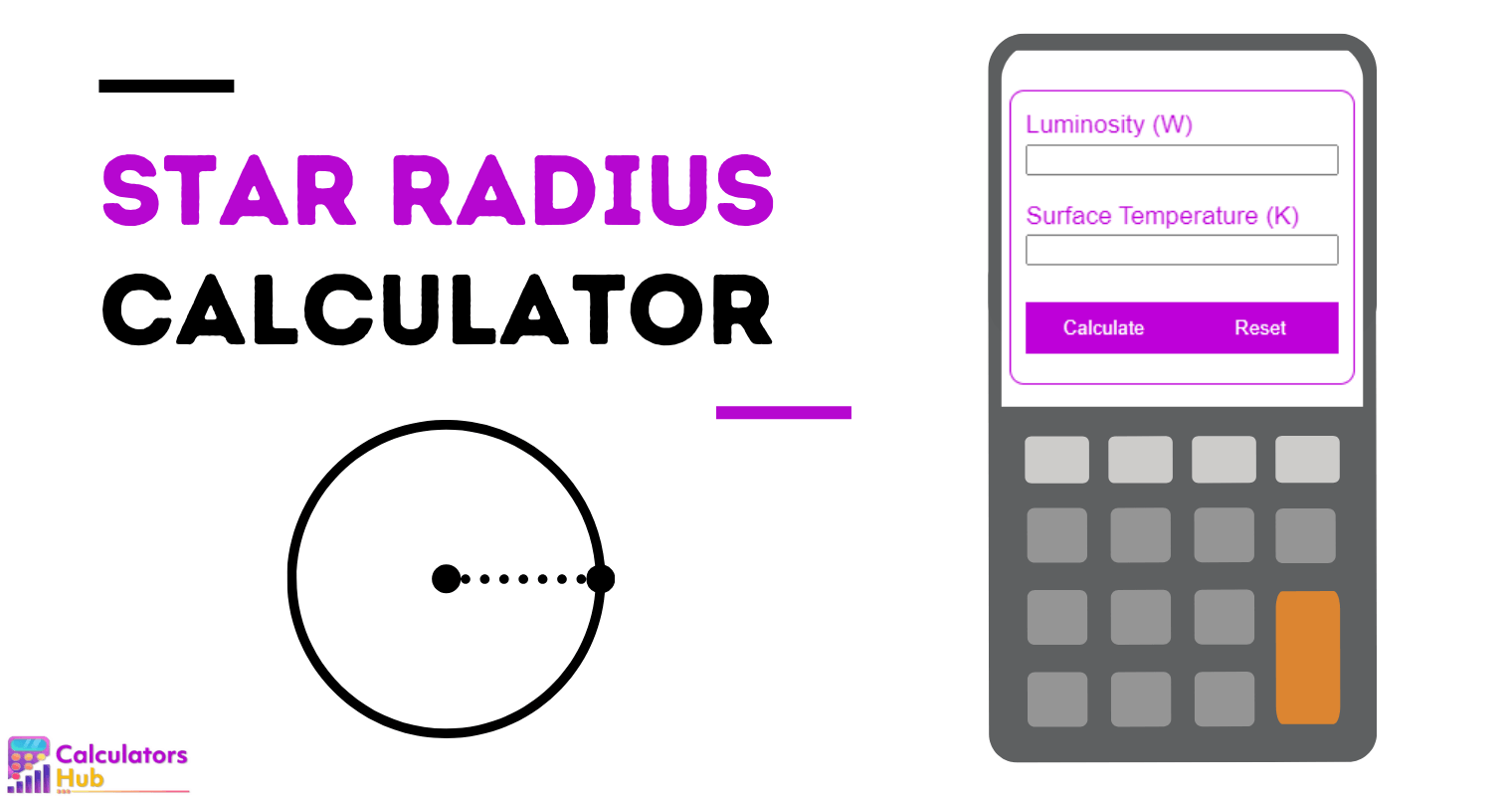 Star Radius Calculator