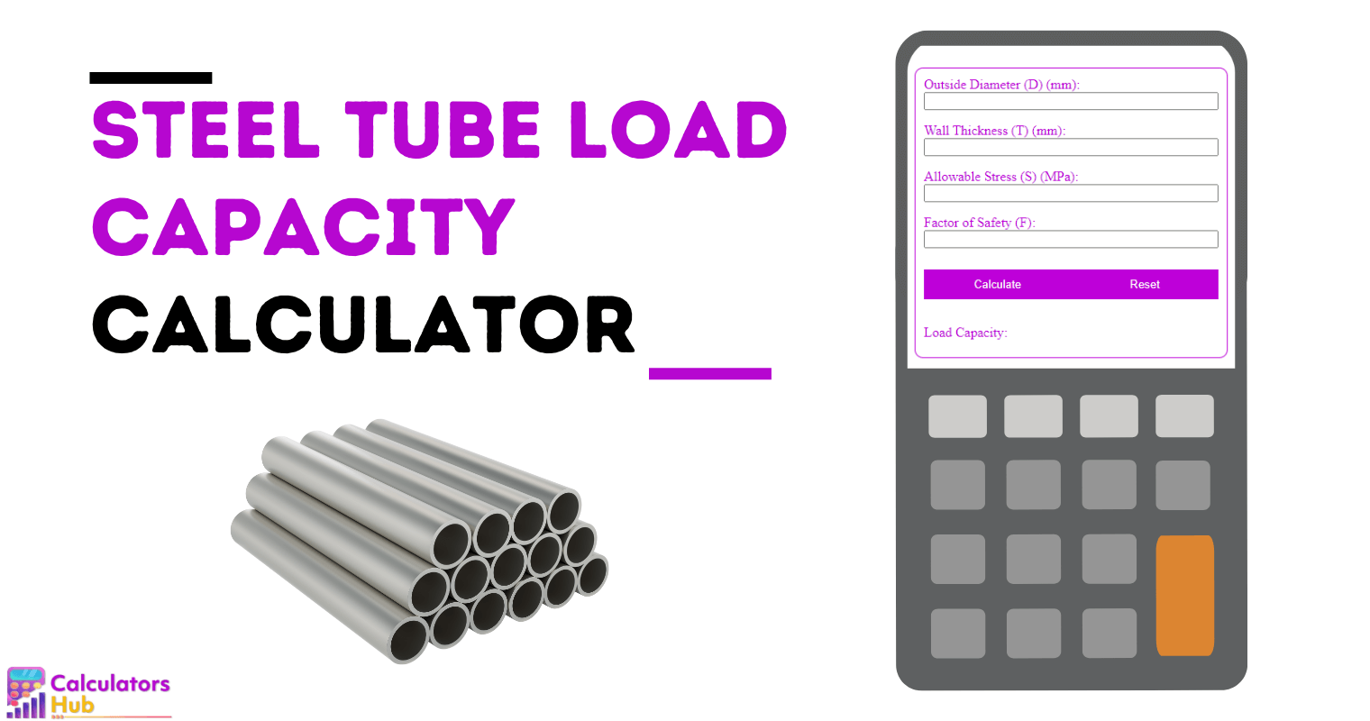 Steel Tube Load Capacity Calculator
