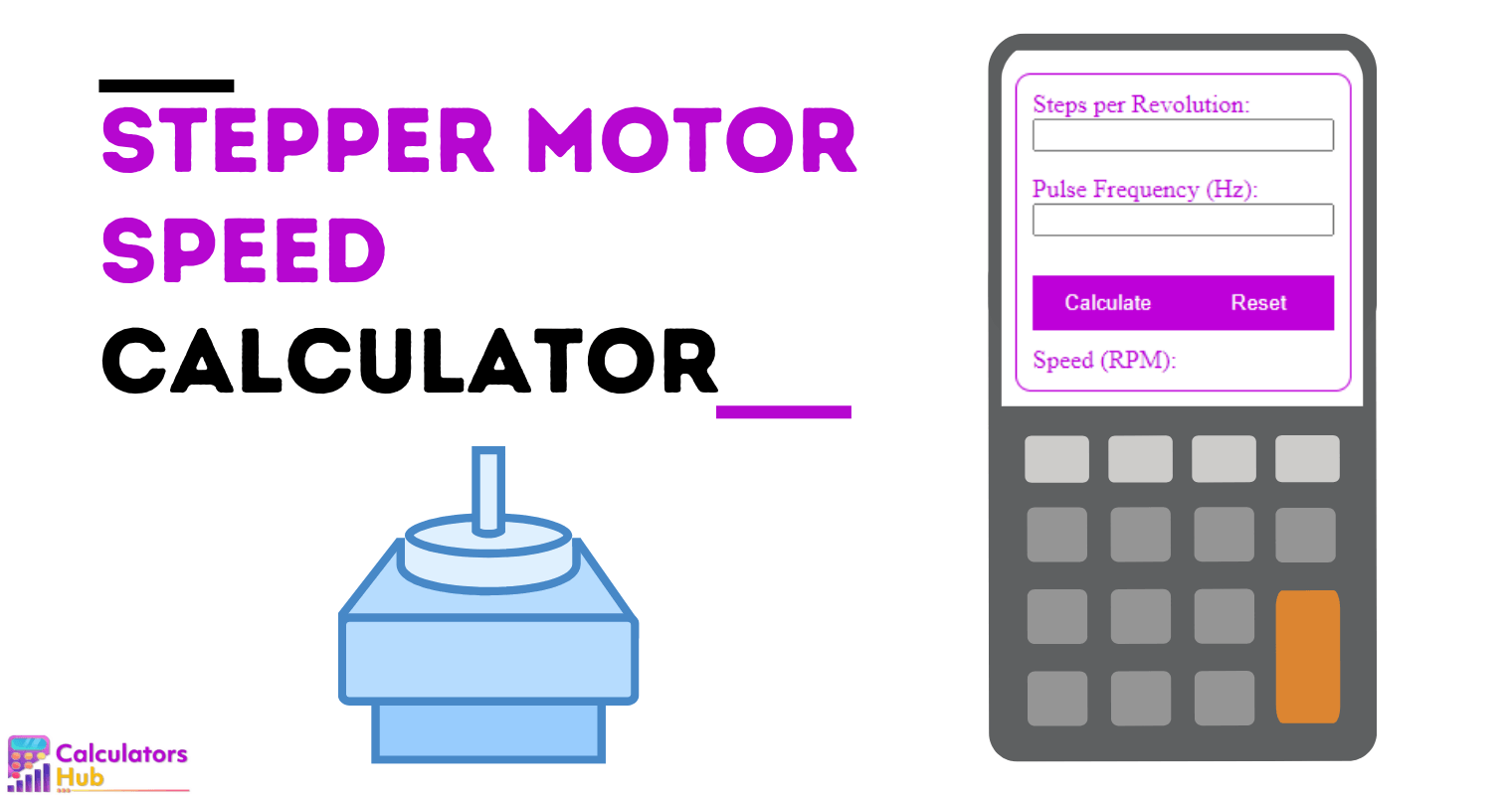 Stepper Motor Speed Calculator