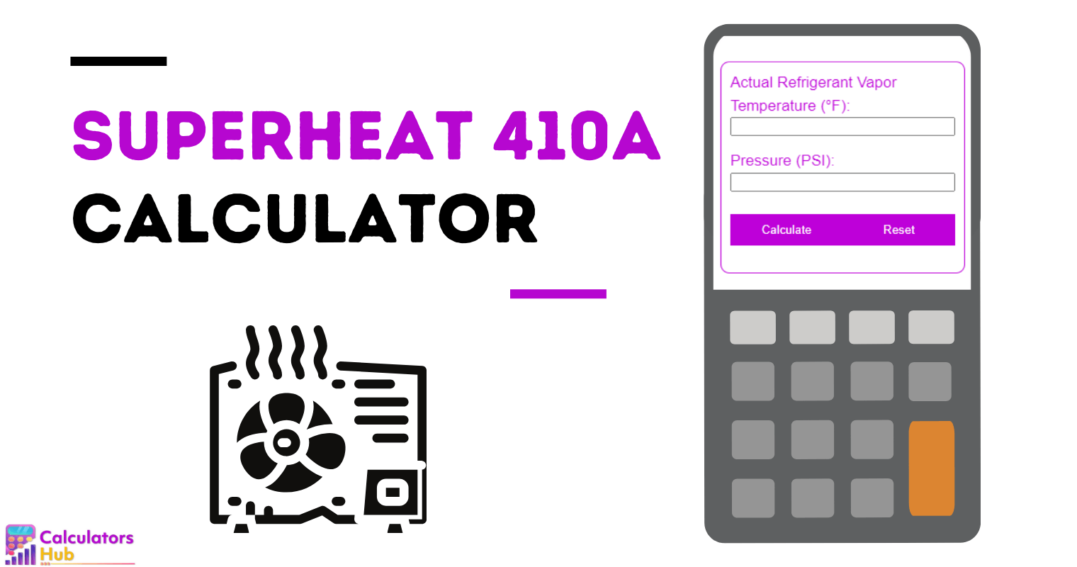 Superheat Calculator 410A