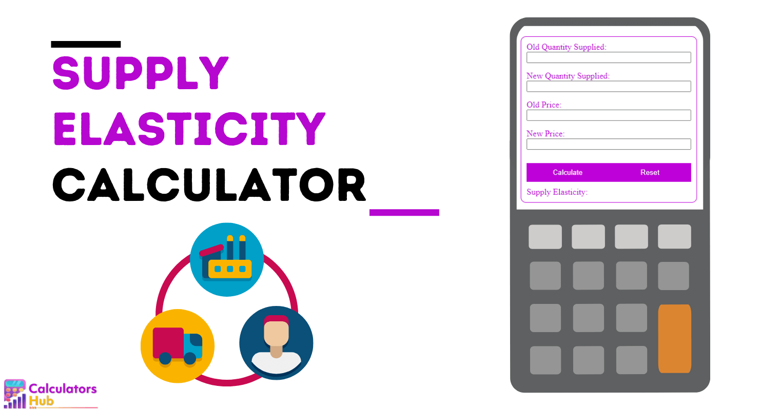 Supply Elasticity Calculator