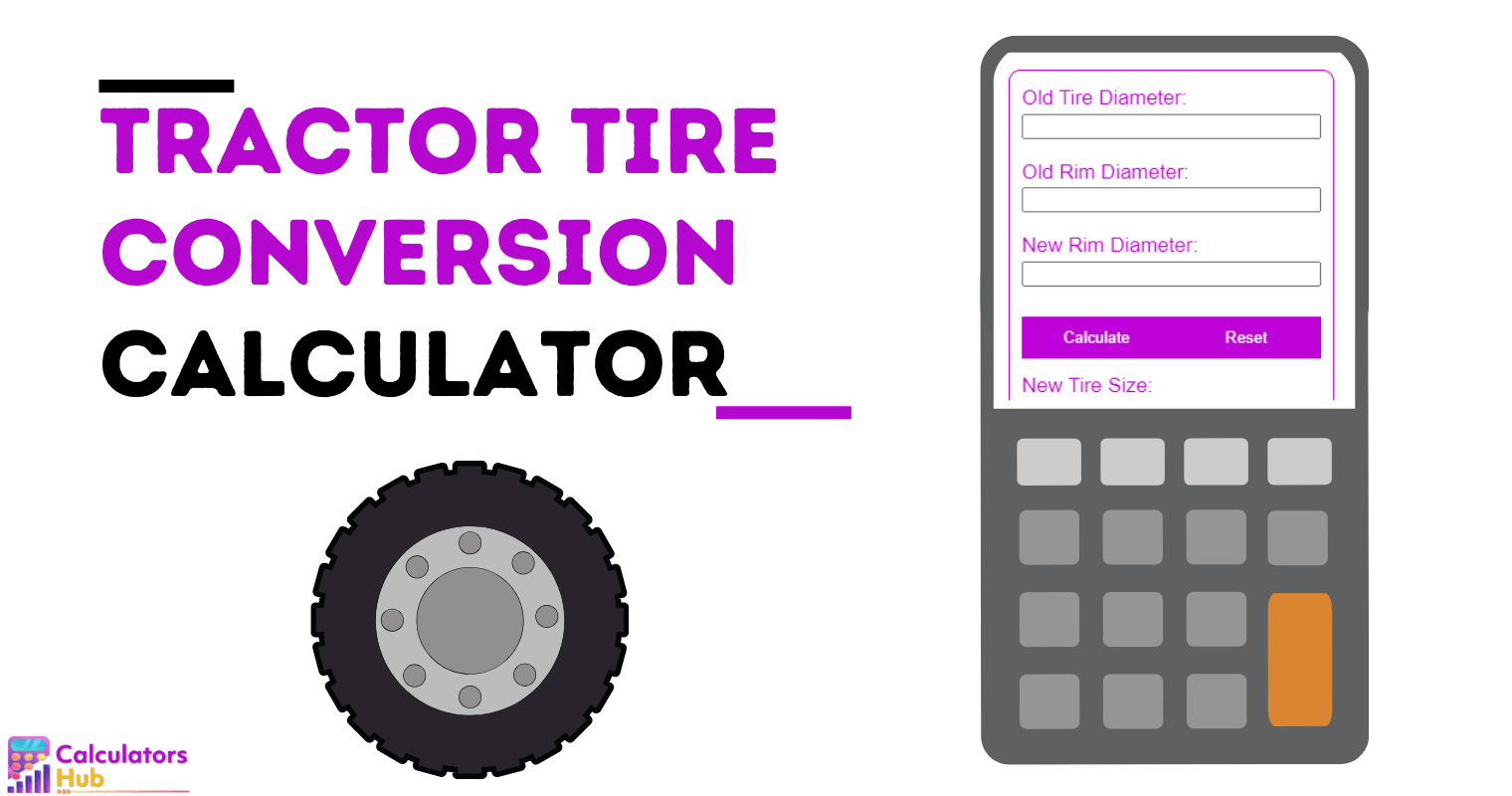 Calculateur de conversion de pneus de tracteur