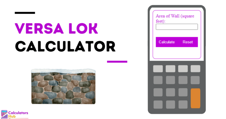 Versa Lok Calculator