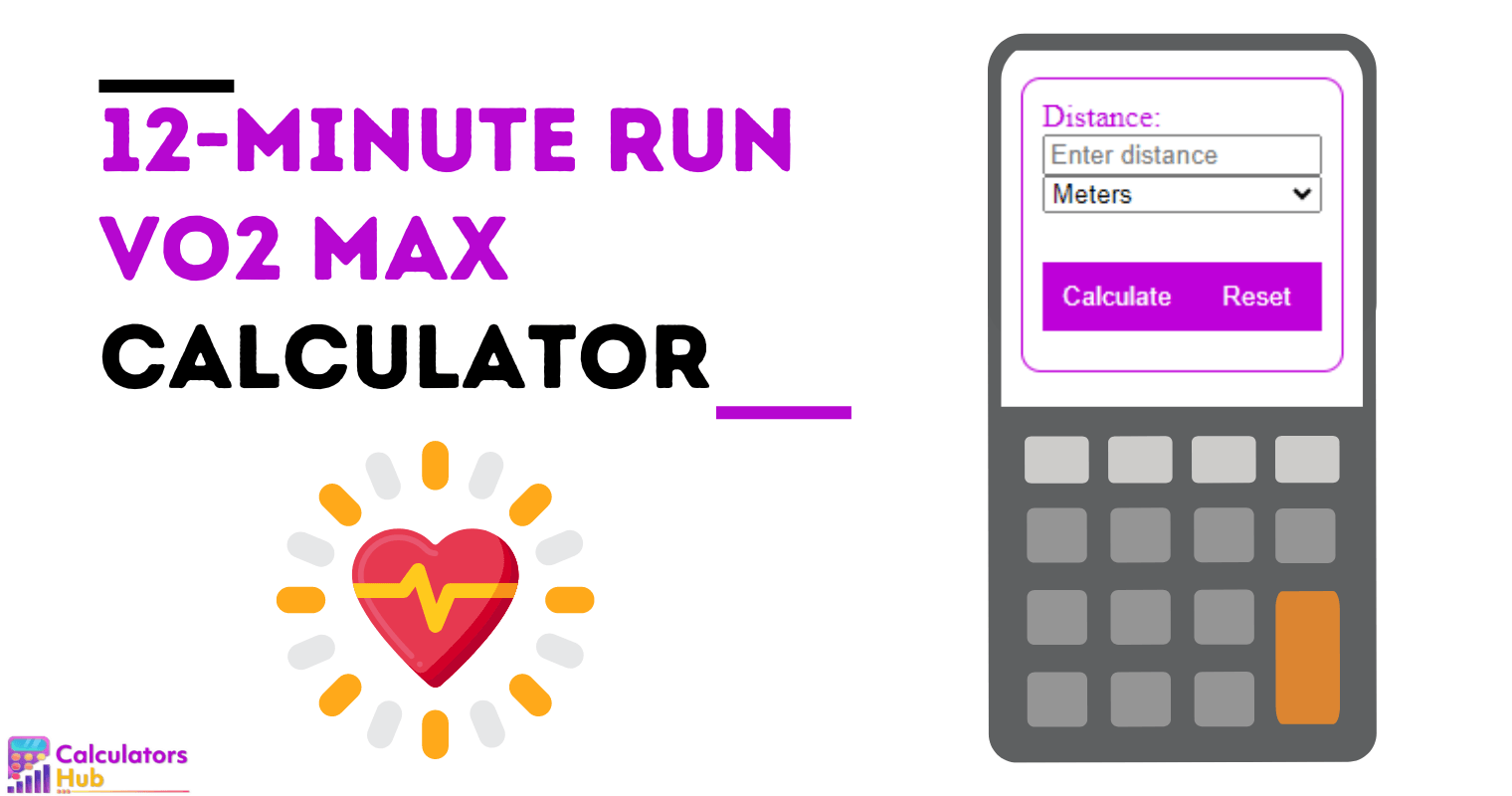 12-Minute Run VO2 Max Calculator