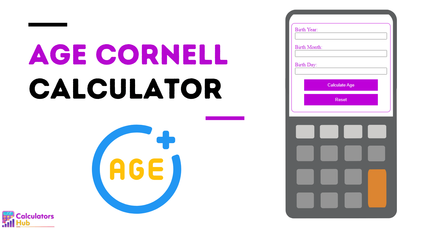 Age Calculator Cornell