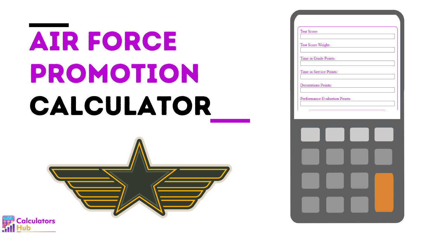Air Force Promotion Calculator