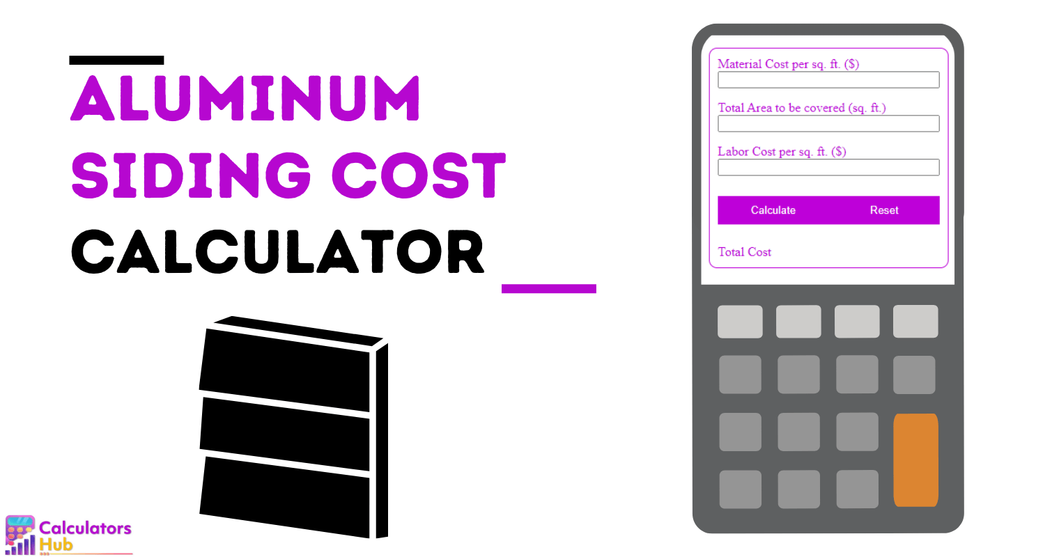 Aluminum Siding Cost Calculator