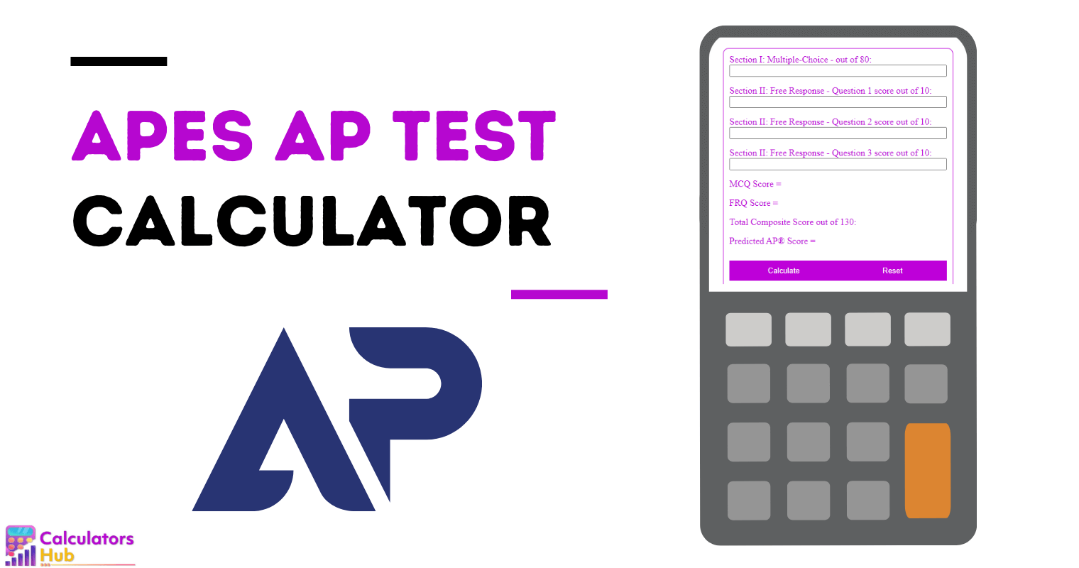 Apes AP Test Calculator