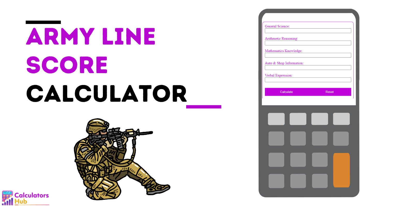Army Line Score Calculator