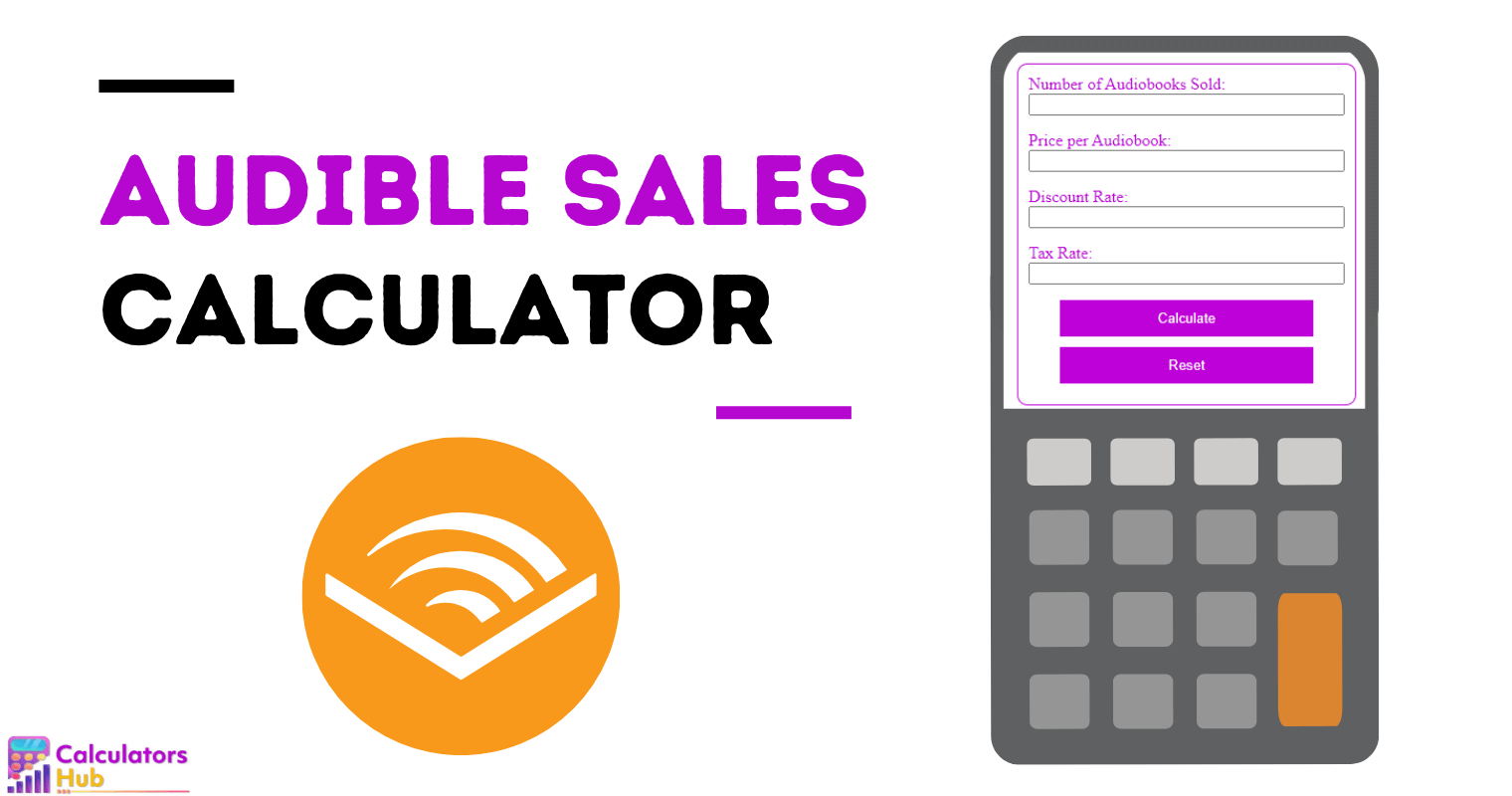 Audible Sales Calculator