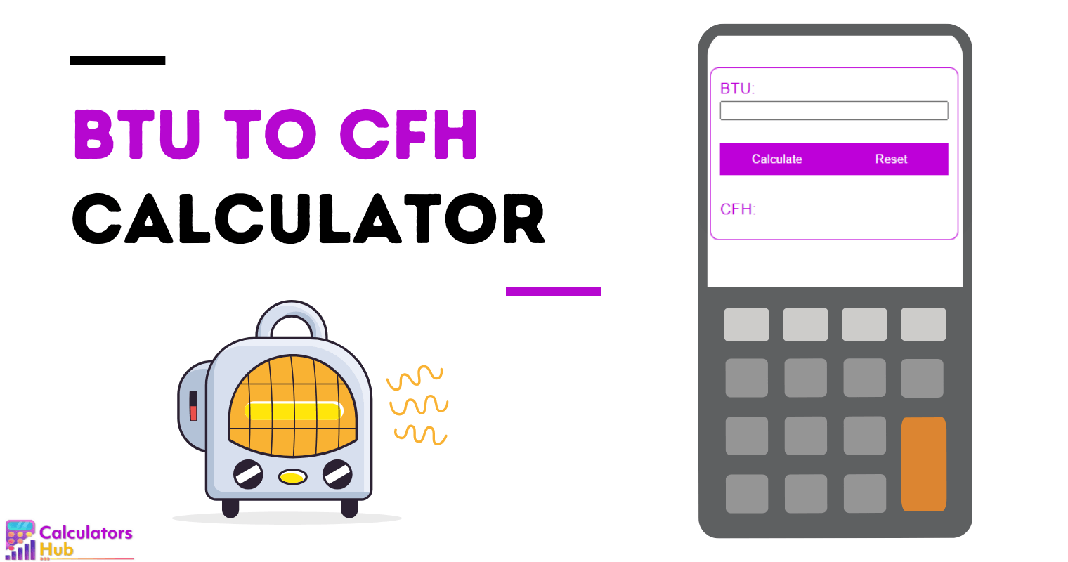 BTU to CFH Calculator