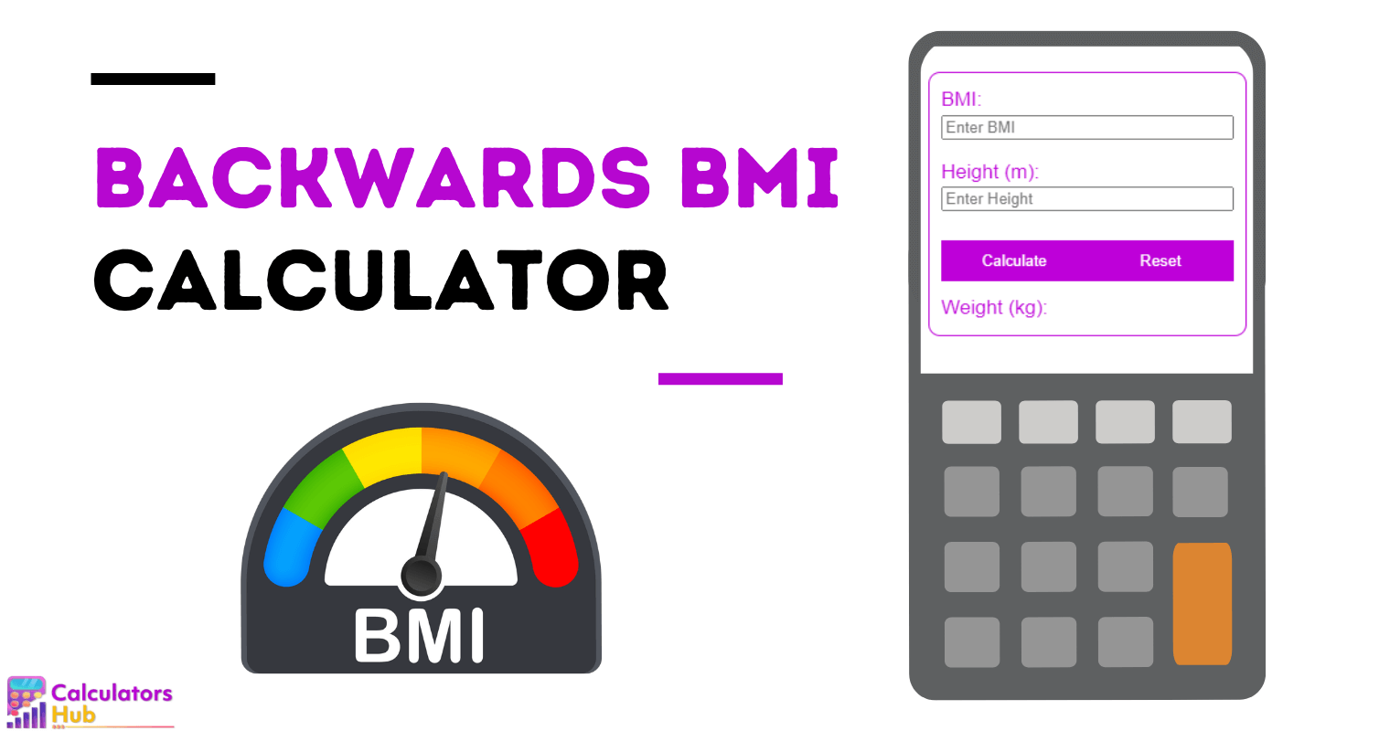 Backwards BMI Calculator