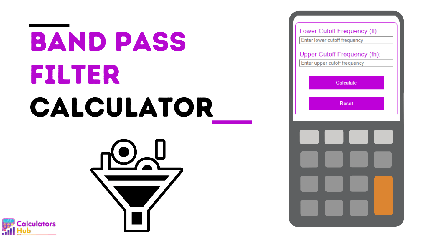 Band Pass Filter Calculator