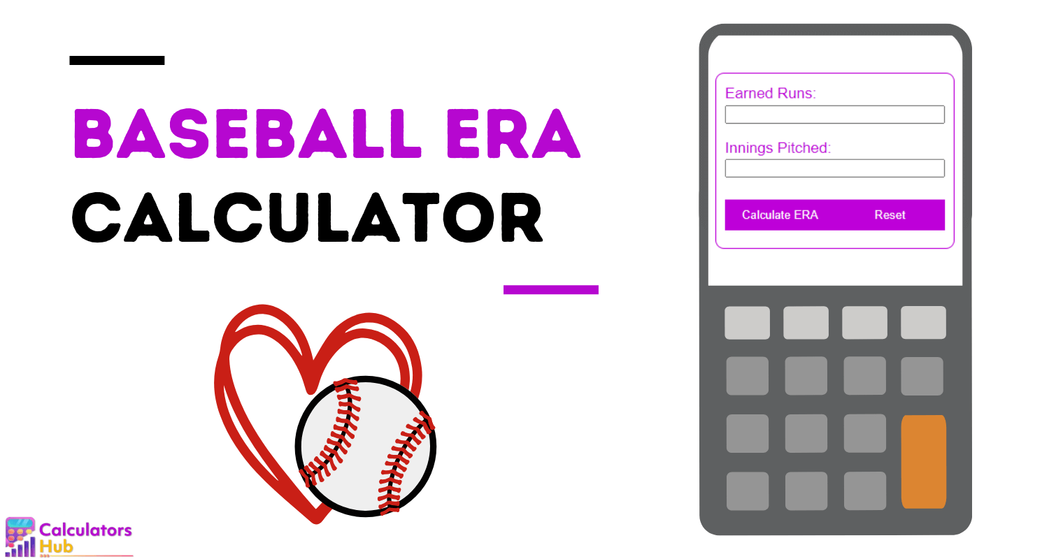 Baseball ERA Calculator