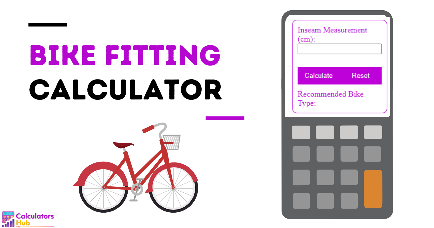 Bike Fitting Calculator
