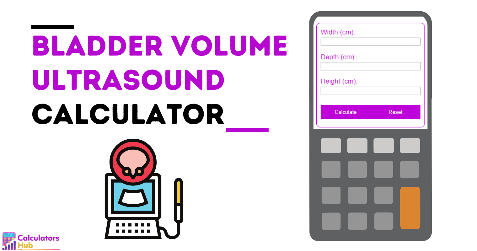 Bladder Volume Calculator Ultrasound