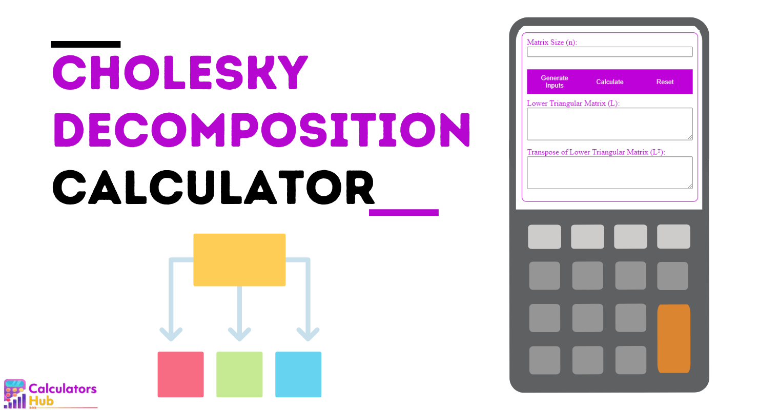 Cholesky Decomposition Calculator