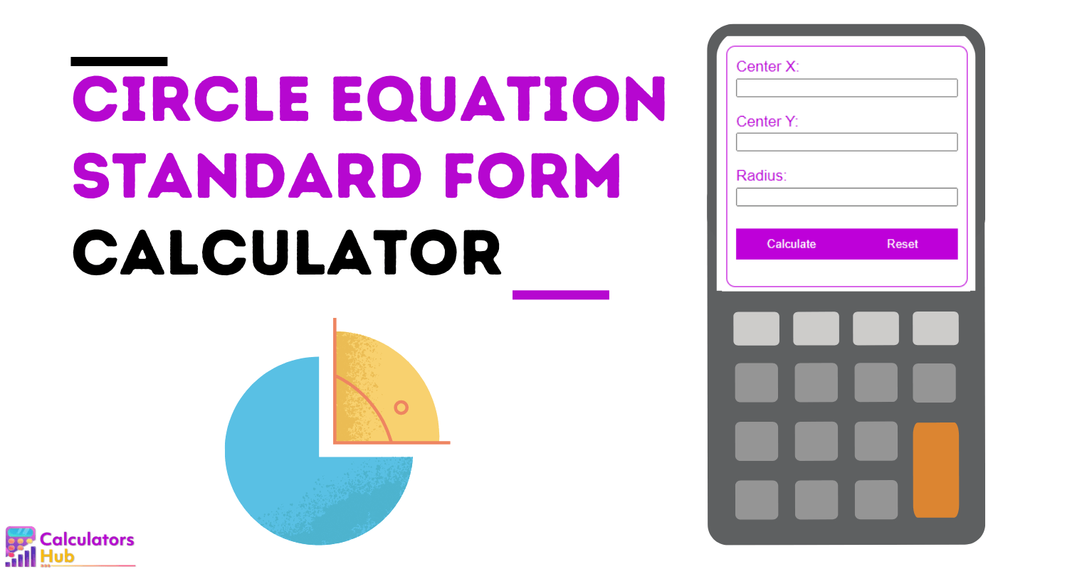 Circle Equation Standard Form Calculator Online