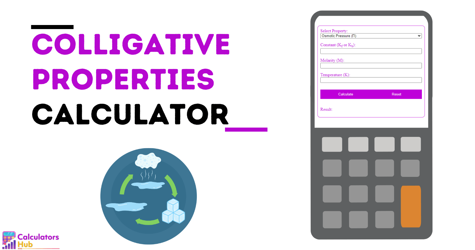 Colligative Properties Calculator