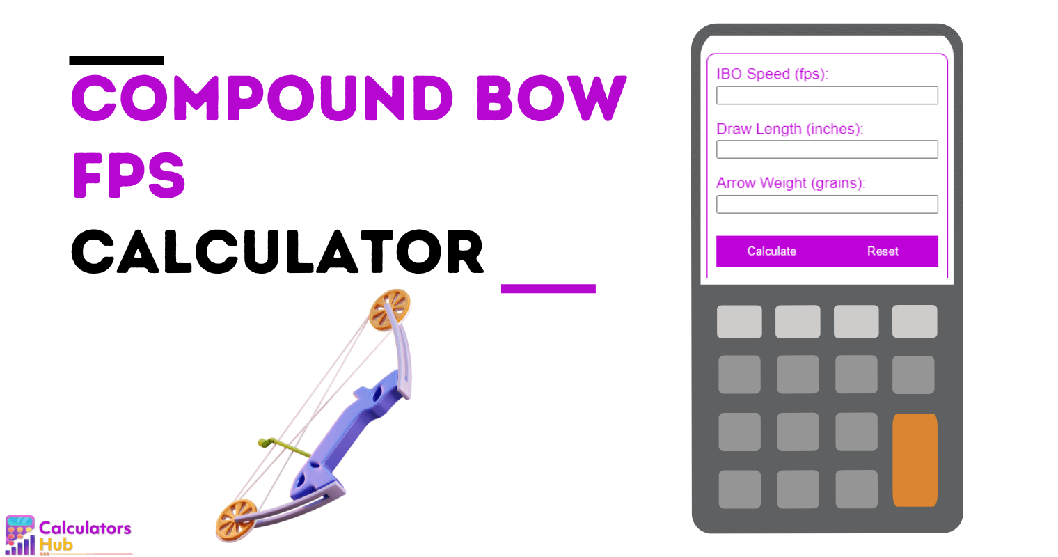 Compound Bow FPS Calculator