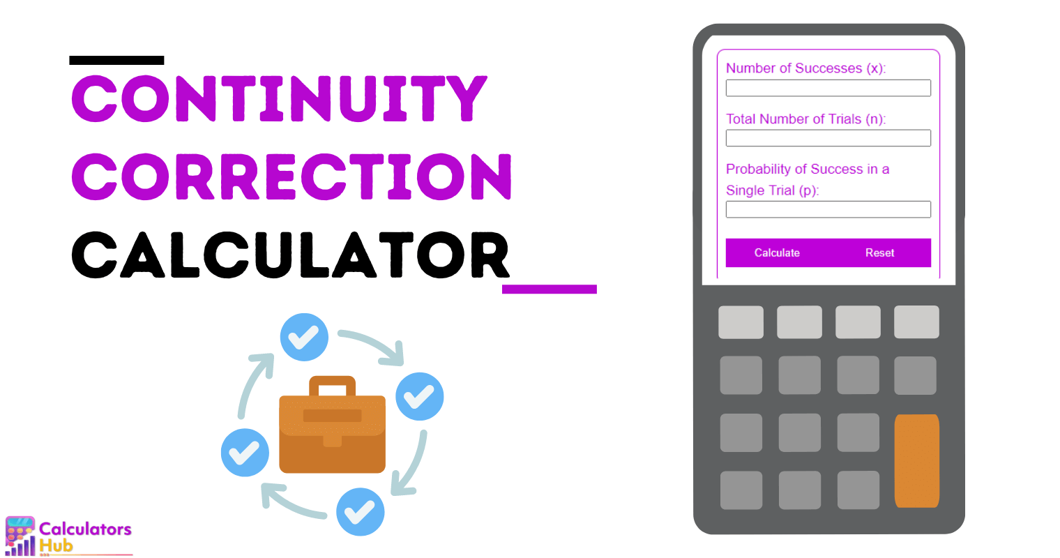 Continuity Correction Calculator