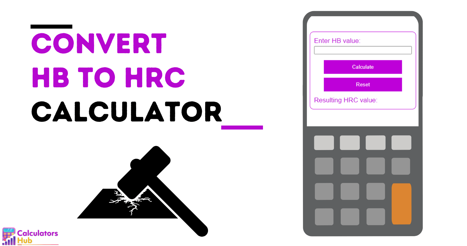 Convert HB to HRC Calculator