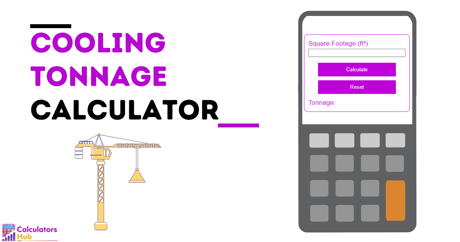 Cooling Tonnage Calculator