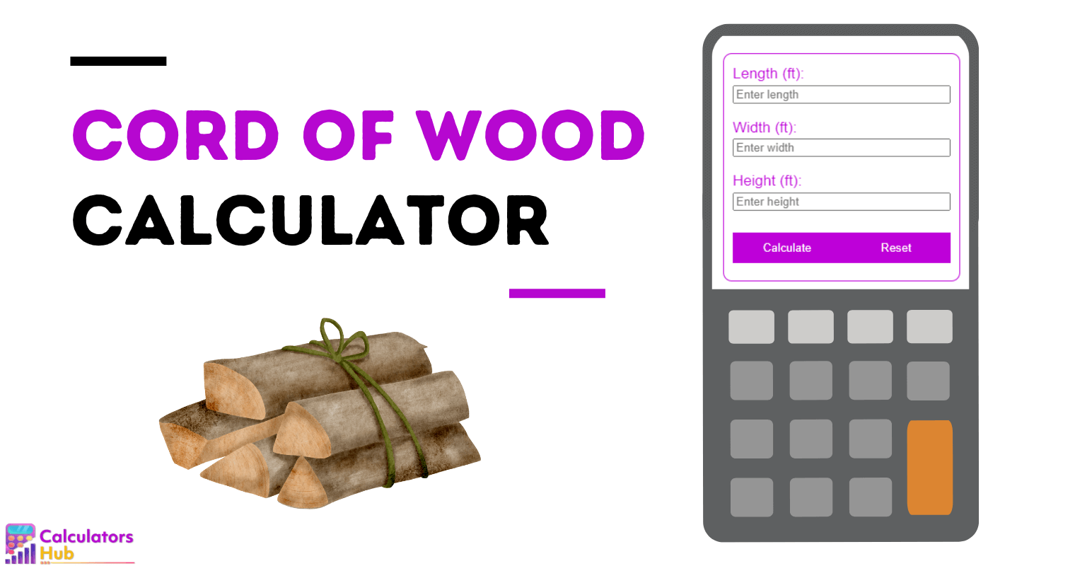 Cord of Wood Calculator