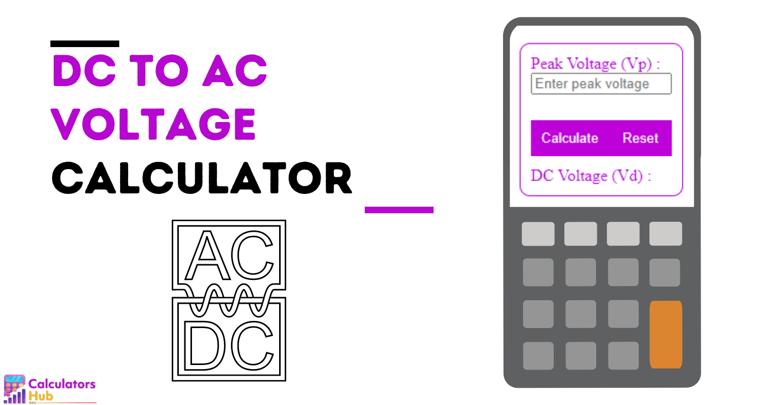 DC to AC Voltage Calculator