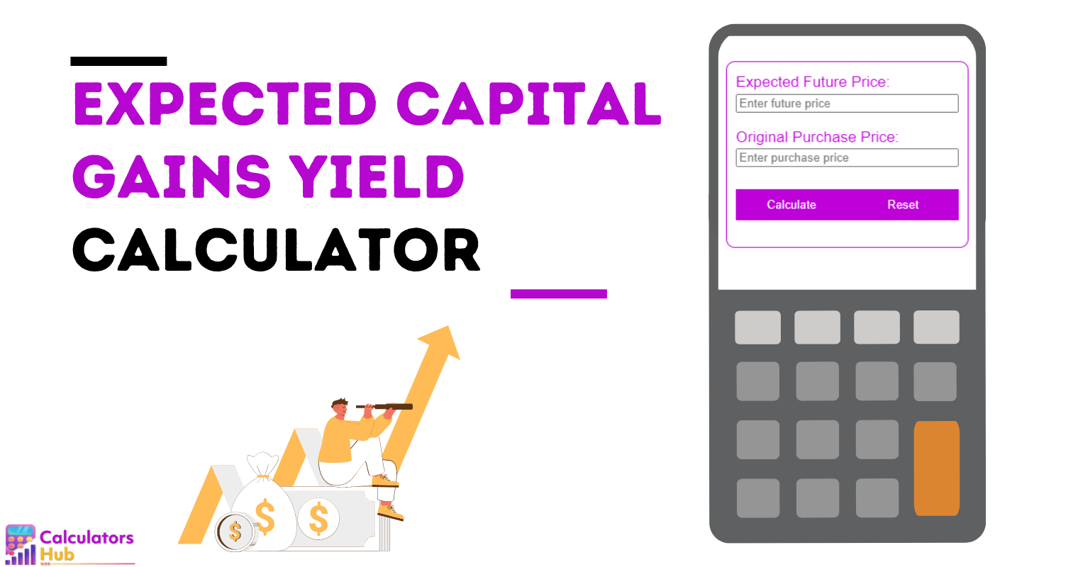 Expected Capital Gains Yield Calculator