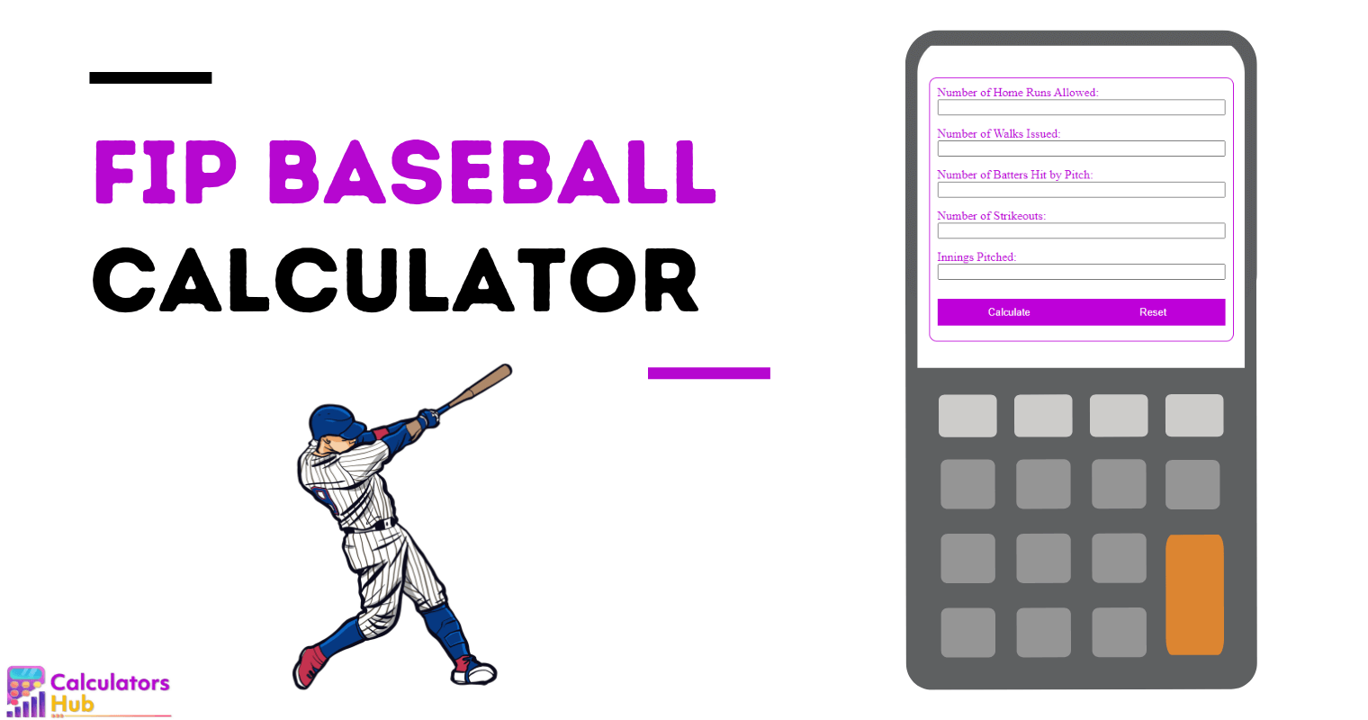 FIP Calculator Baseball